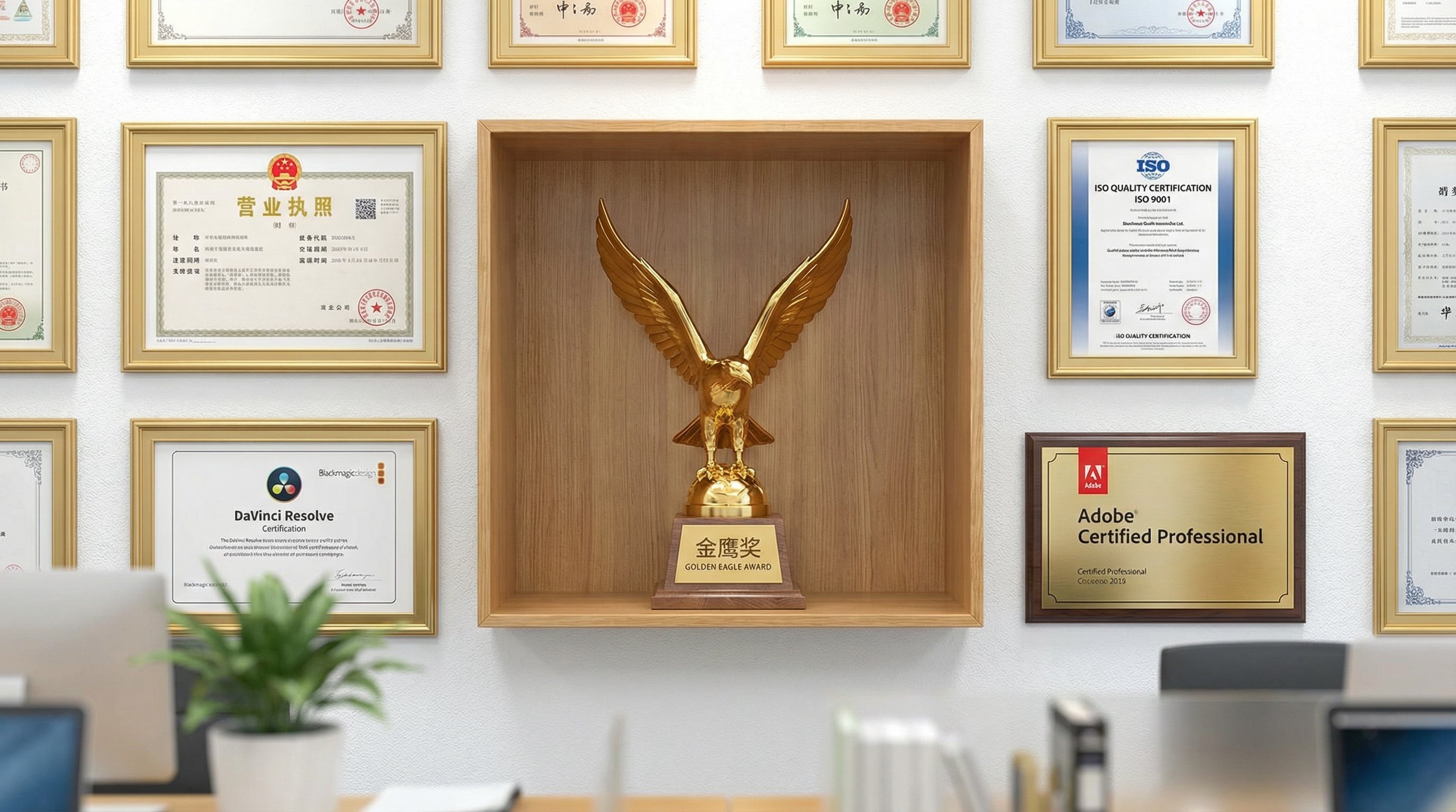 今日看料公司认证证书